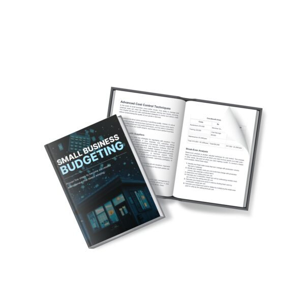 Small Business Budgeting - Digital Ebook - Image 4